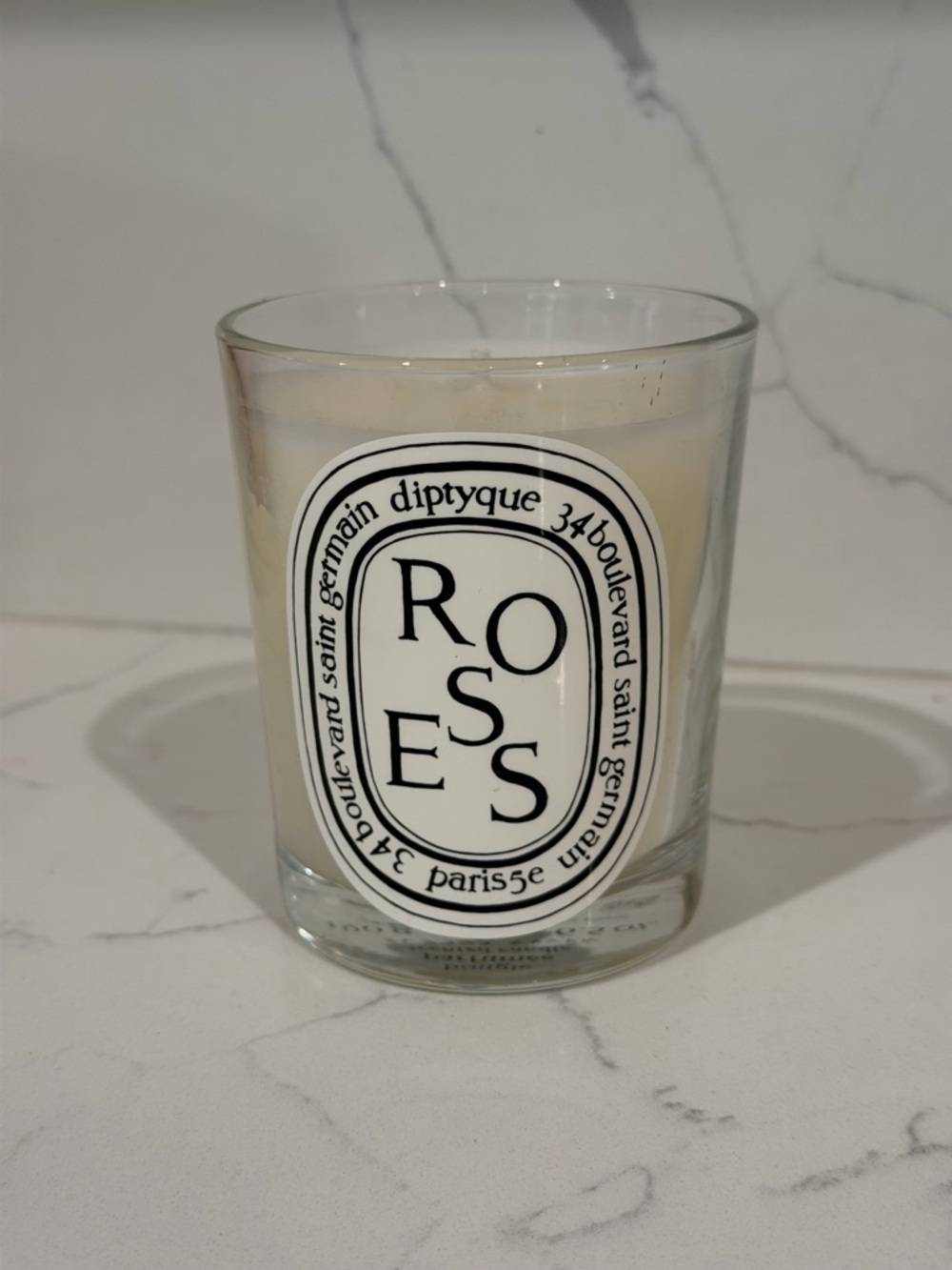 diptyque Roses classic Candle 6.5 oz 190g size